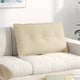 Vidaxx Rückenkissen Creme 80 x 19 x 50 cm Stoff