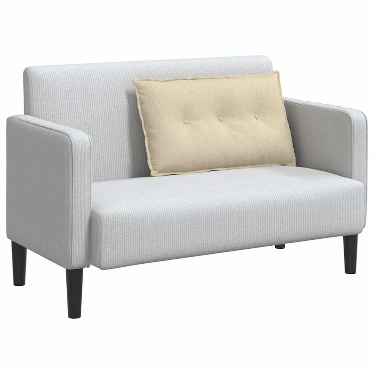 Vidaxx Rückenkissen Creme 80 x 19 x 50 cm Stoff
