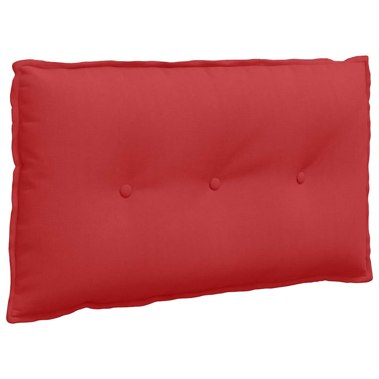 Vidaxx Rückenkissen rot 80 x 19 x 50 cm Stoff