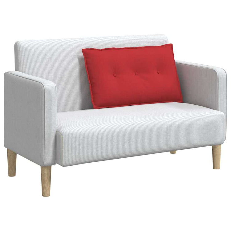 Vidaxx Rückenkissen rot 80 x 19 x 50 cm Stoff