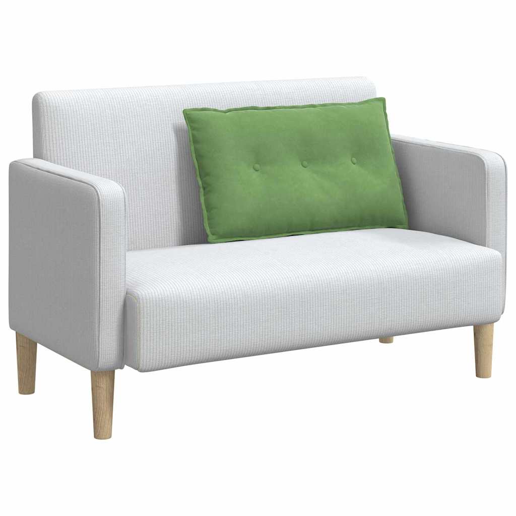 Vidaxx Rückenkissen Hellgrün 80 x 50 cm Cordstoff