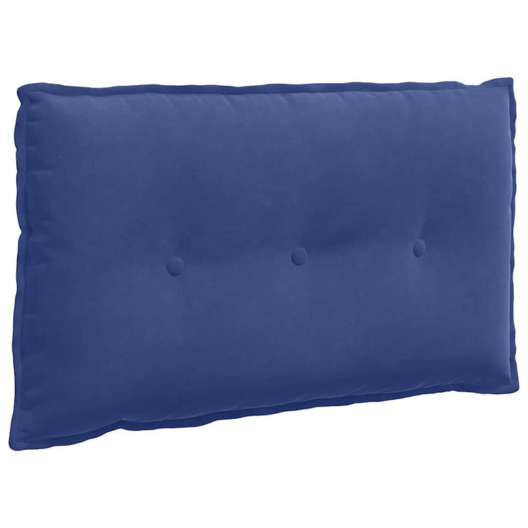 Vidaxx Rückenkissen Polizeiblau 80 x 50 cm Cordstoff