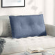 Vidaxx Rückenkissen blau 80 x 50 cm Cordstoff