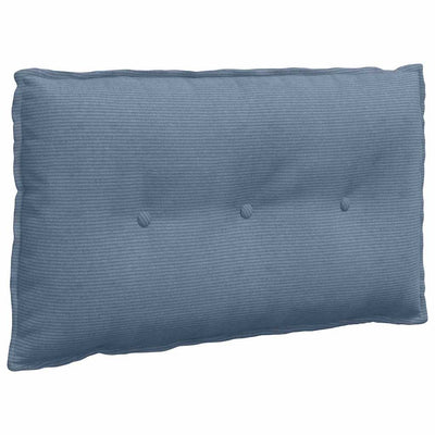 Vidaxx Rückenkissen blau 80 x 50 cm Cordstoff