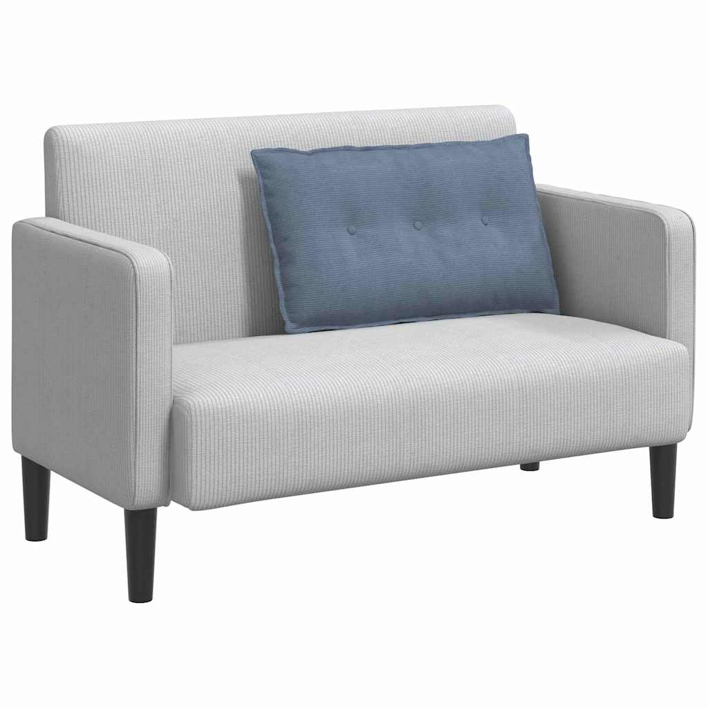 Vidaxx Rückenkissen blau 80 x 50 cm Cordstoff