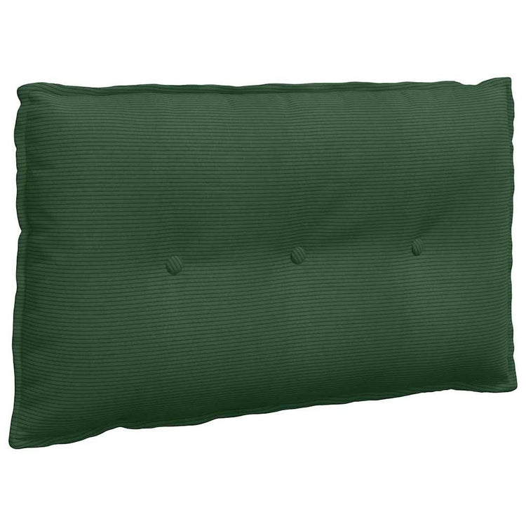 Vidaxx Rückenkissen Dschungelgrün 80 x 50 cm Cordstoff