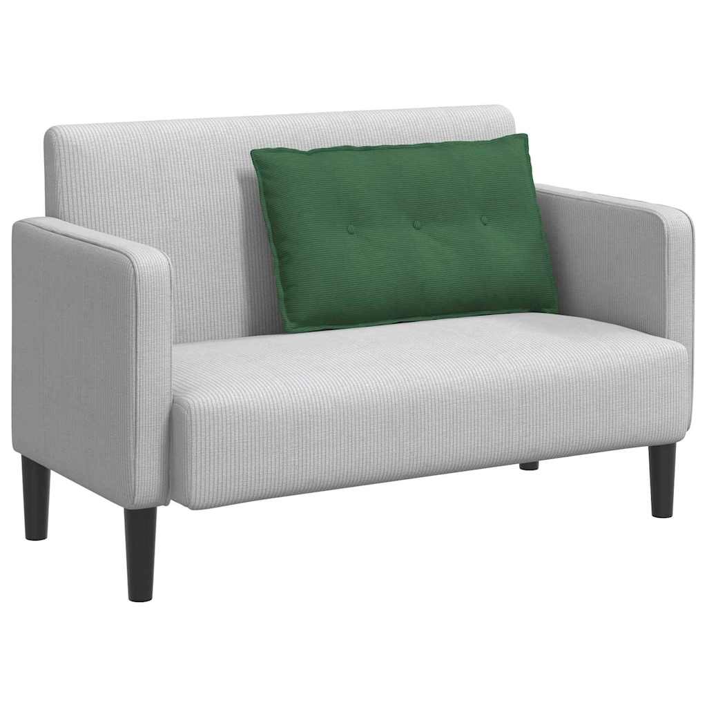 Vidaxx Rückenkissen Dschungelgrün 80 x 50 cm Cordstoff