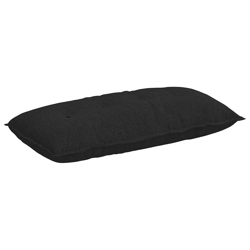 Vidaxx Rückenkissen schwarz 100 x 19 x 50 cm Stoff