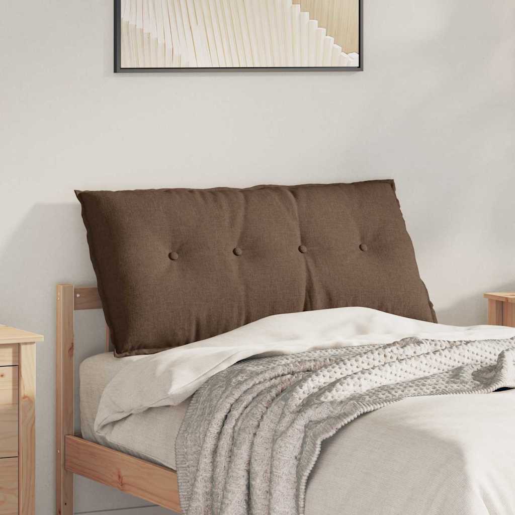Vidaxx Rückenkissen braun 100 x 19 x 50 cm Stoff