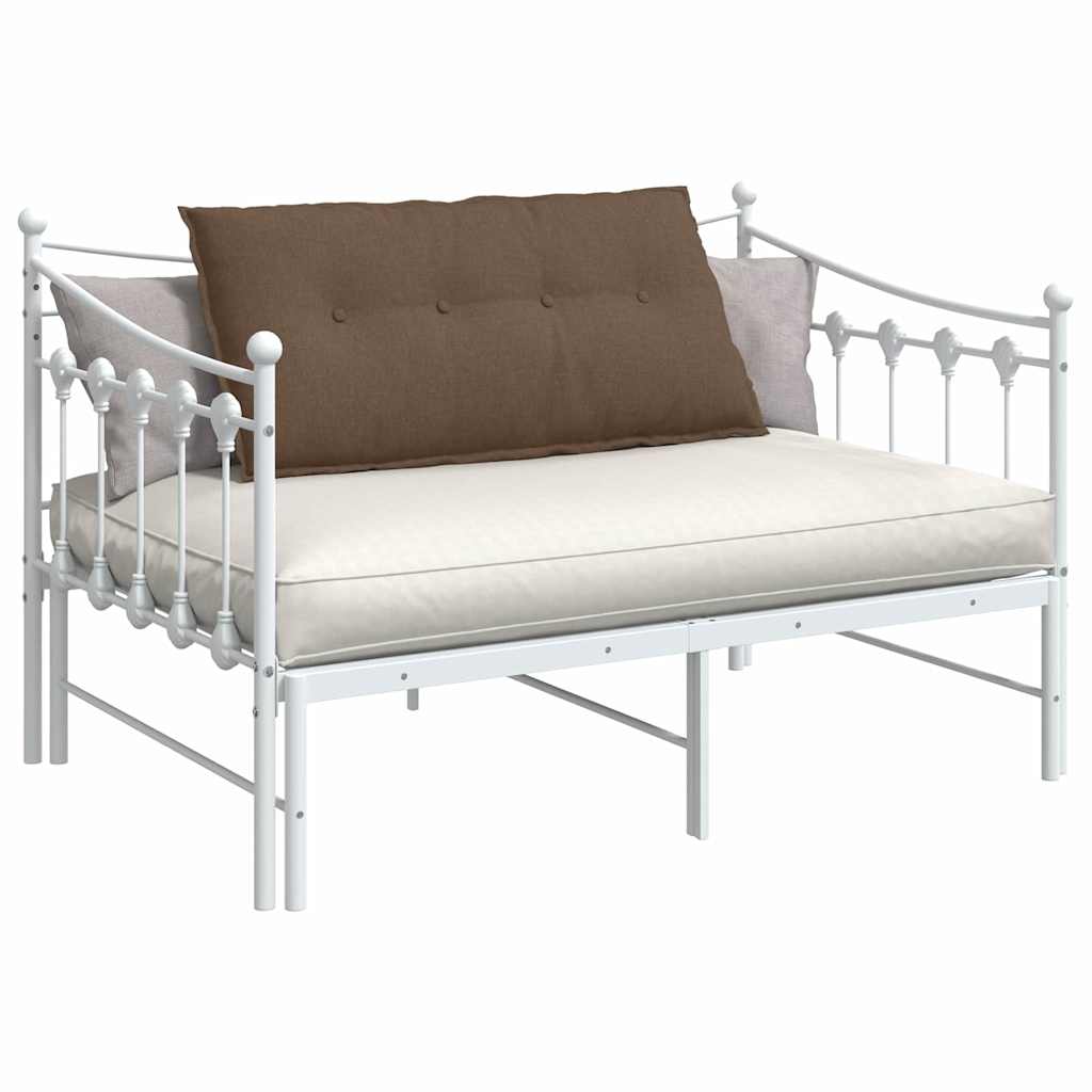 Vidaxx Rückenkissen braun 100 x 19 x 50 cm Stoff