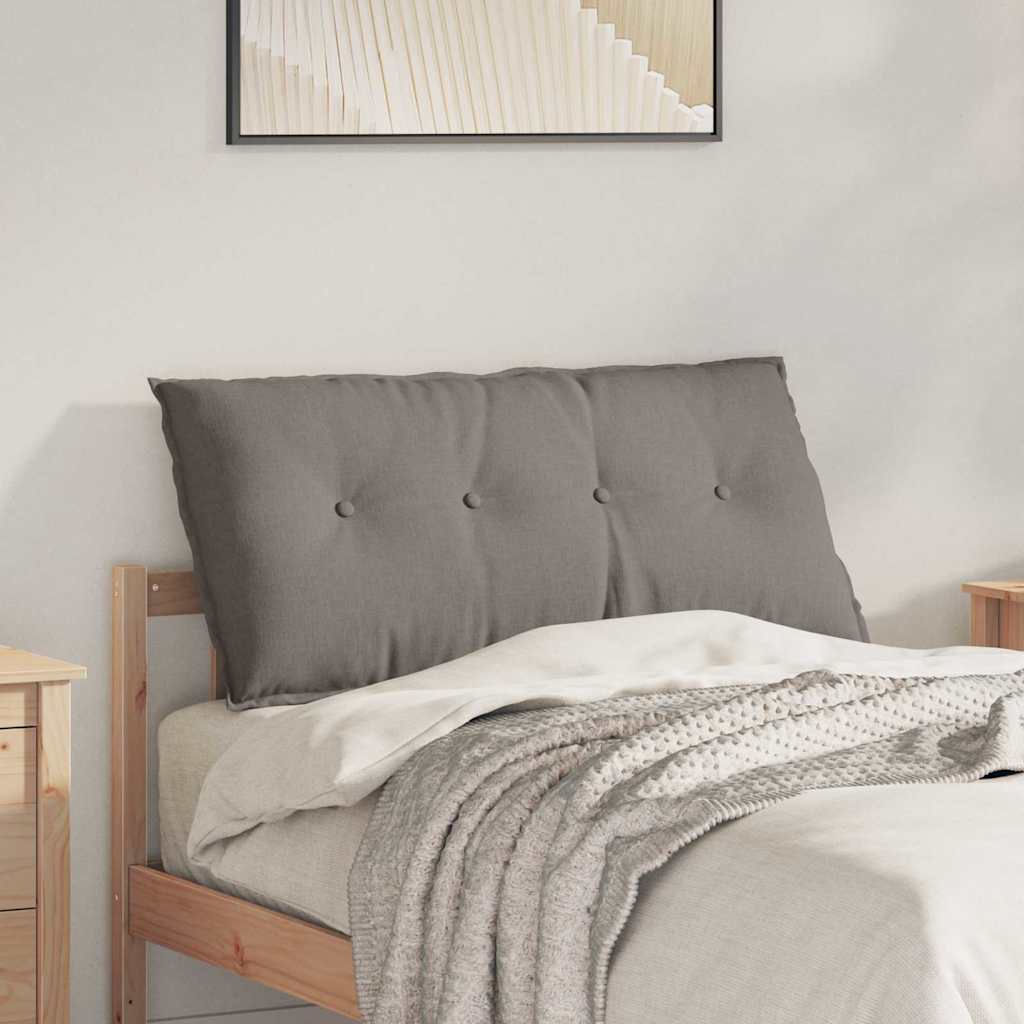 Vidaxx Rückenkissen Taupe 100 x 19 x 50 cm Stoff