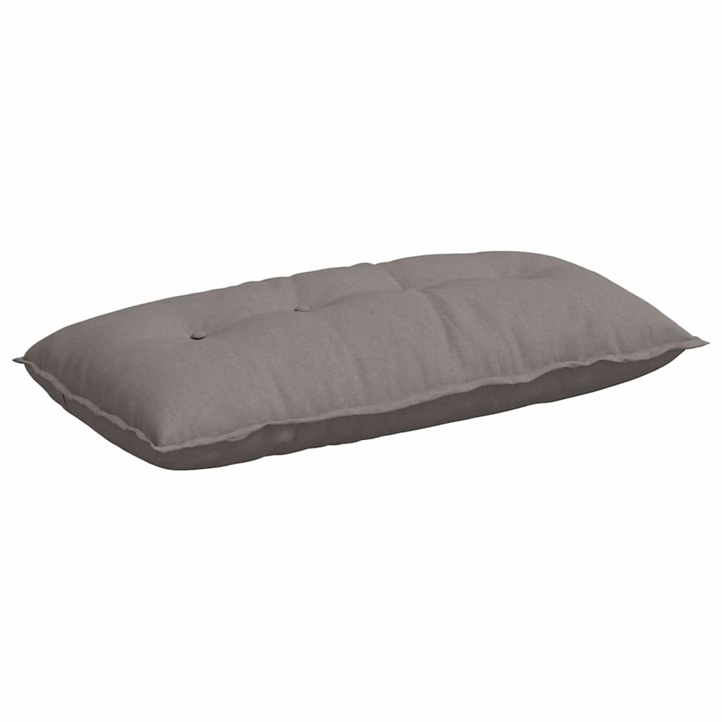 Vidaxx Rückenkissen Taupe 100 x 19 x 50 cm Stoff