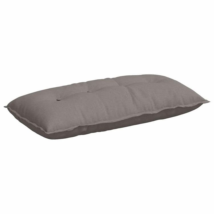 Vidaxx Rückenkissen Taupe 100 x 19 x 50 cm Stoff