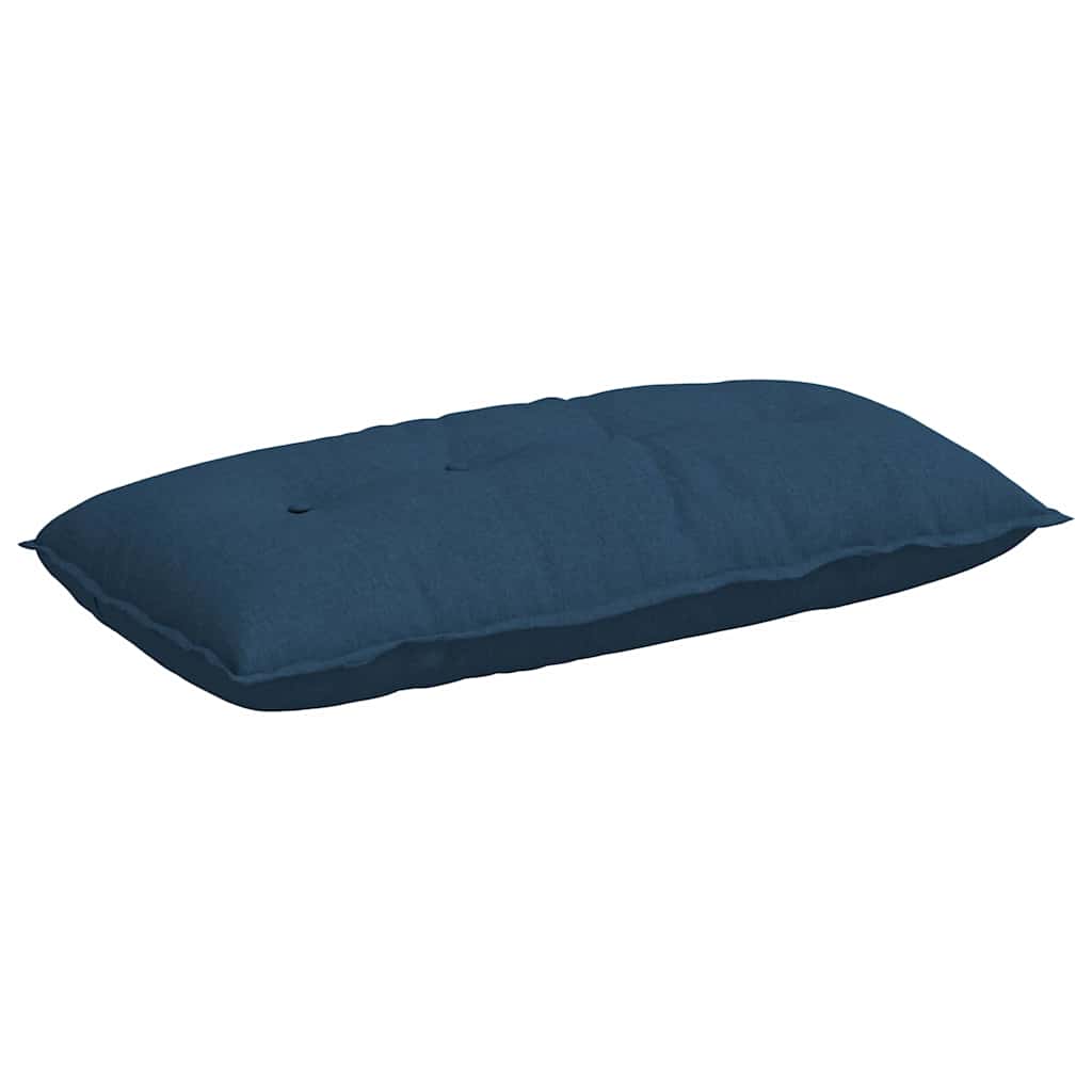Vidaxx Rückenkissen blau 100 x 19 x 50 cm Stoff