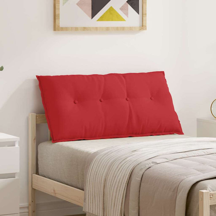 Vidaxx Rückenkissen rot 100 x 19 x 50 cm Stoff