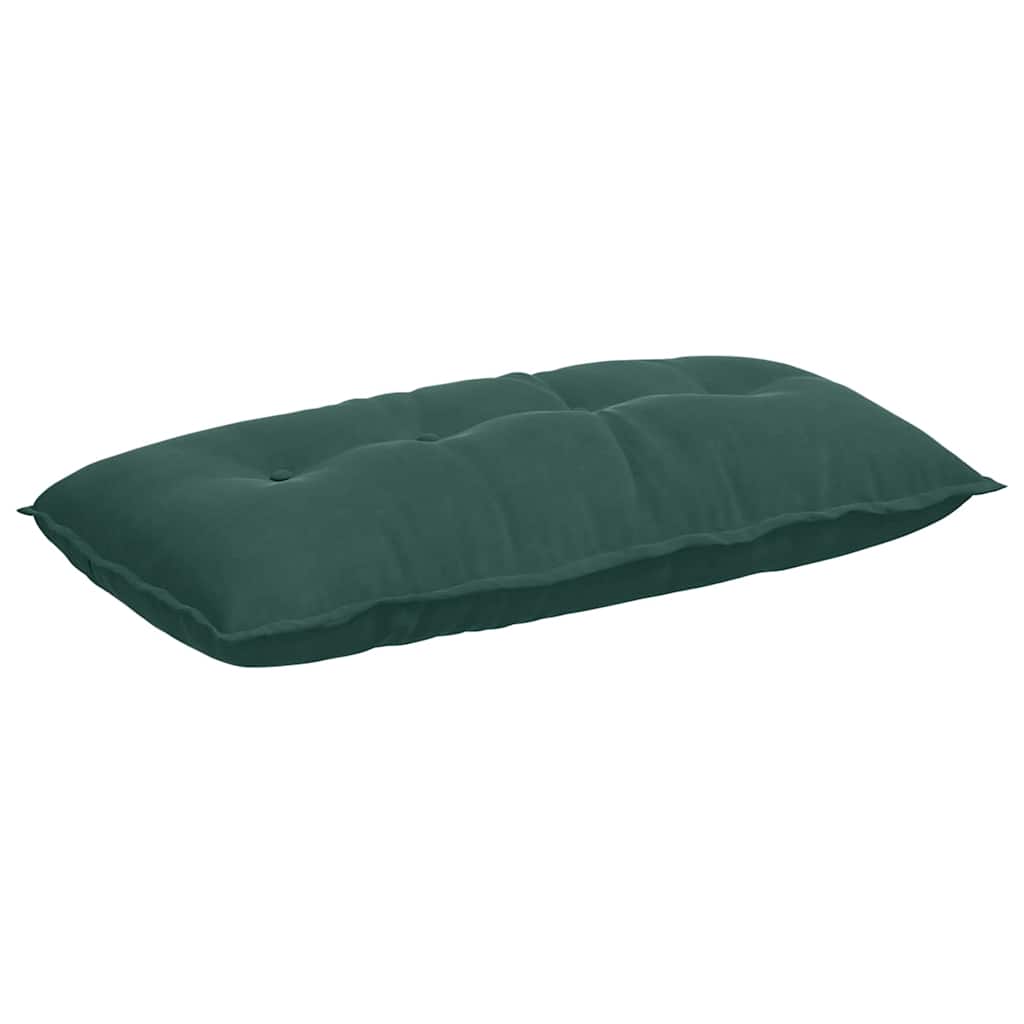 Vidaxx Rückenkissen dunkelgrün 100 x 50 cm Cordstoff