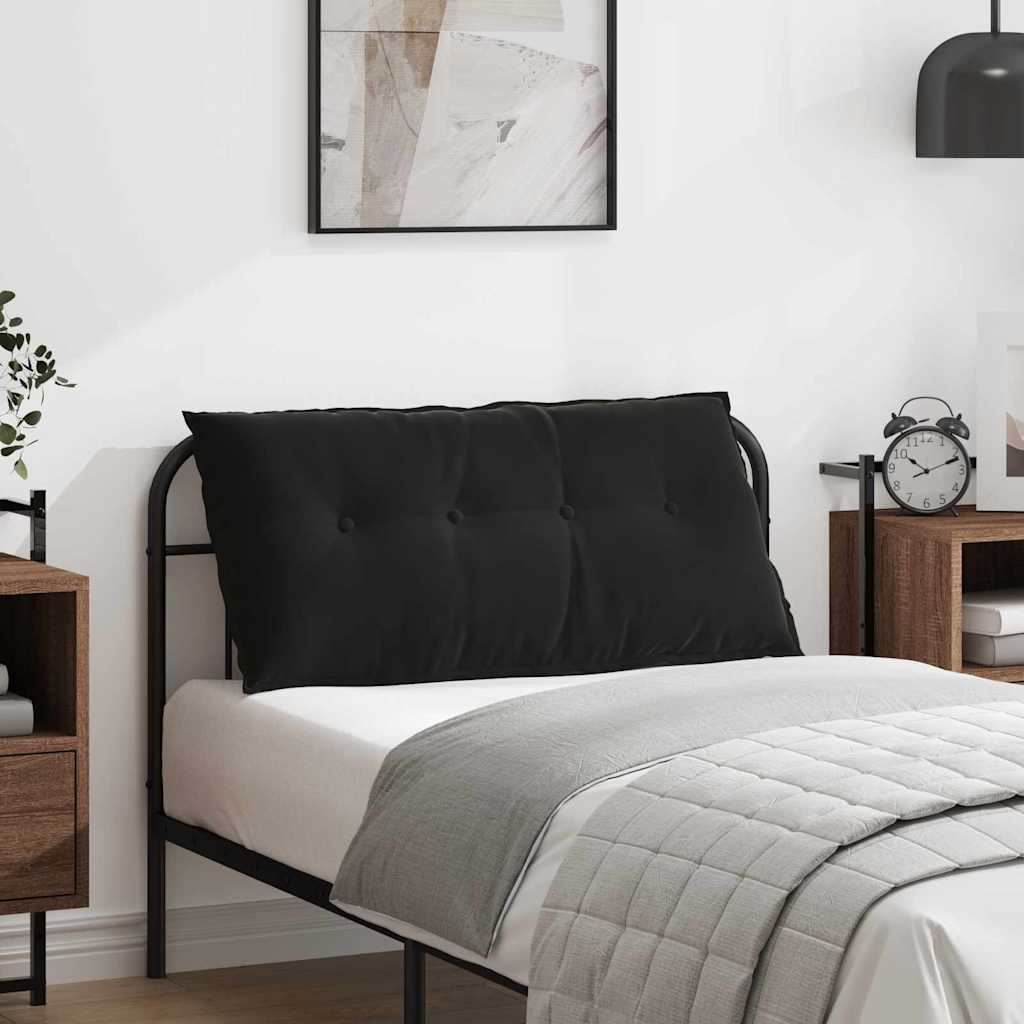 Vidaxx Rückenkissen schwarz 100 x 50 cm Cordstoff