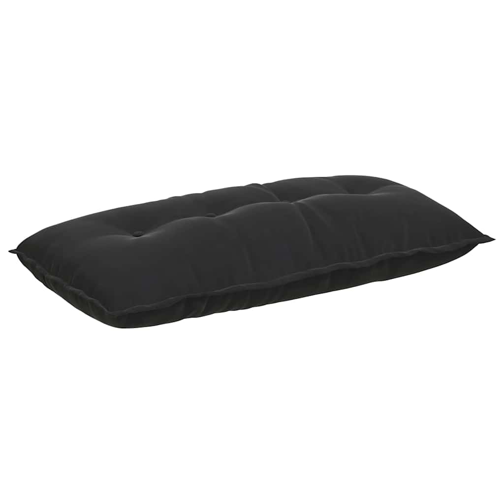 Vidaxx Rückenkissen schwarz 100 x 50 cm Cordstoff