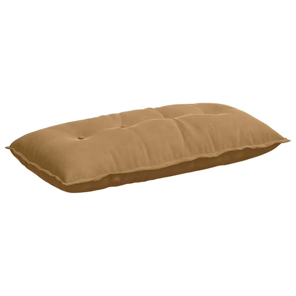 Vidaxx Rückenkissen braun 100 x 50 cm Cordstoff