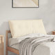 Vidaxx Rückenkissen Creme 100 x 50 cm Cordstoff