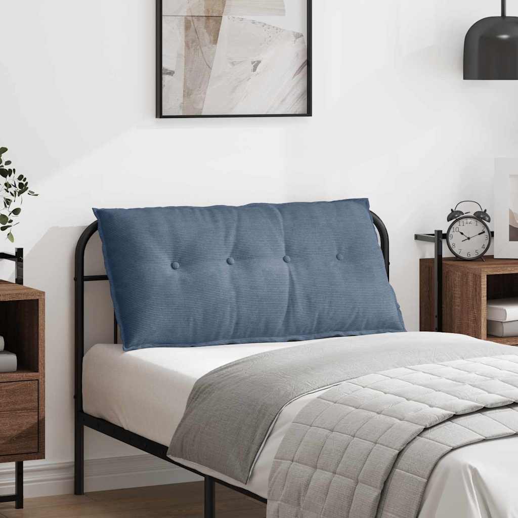 Vidaxx Rückenkissen blau 100 x 50 cm Cordstoff