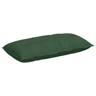 Vidaxx Rückenkissen Dschungelgrün 100 x 50 cm Cordstoff