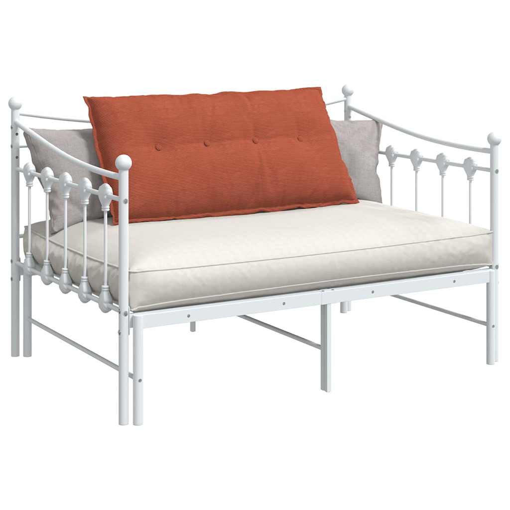 Vidaxx Rückenkissen rot-orange 100 x 50 cm Cordstoff