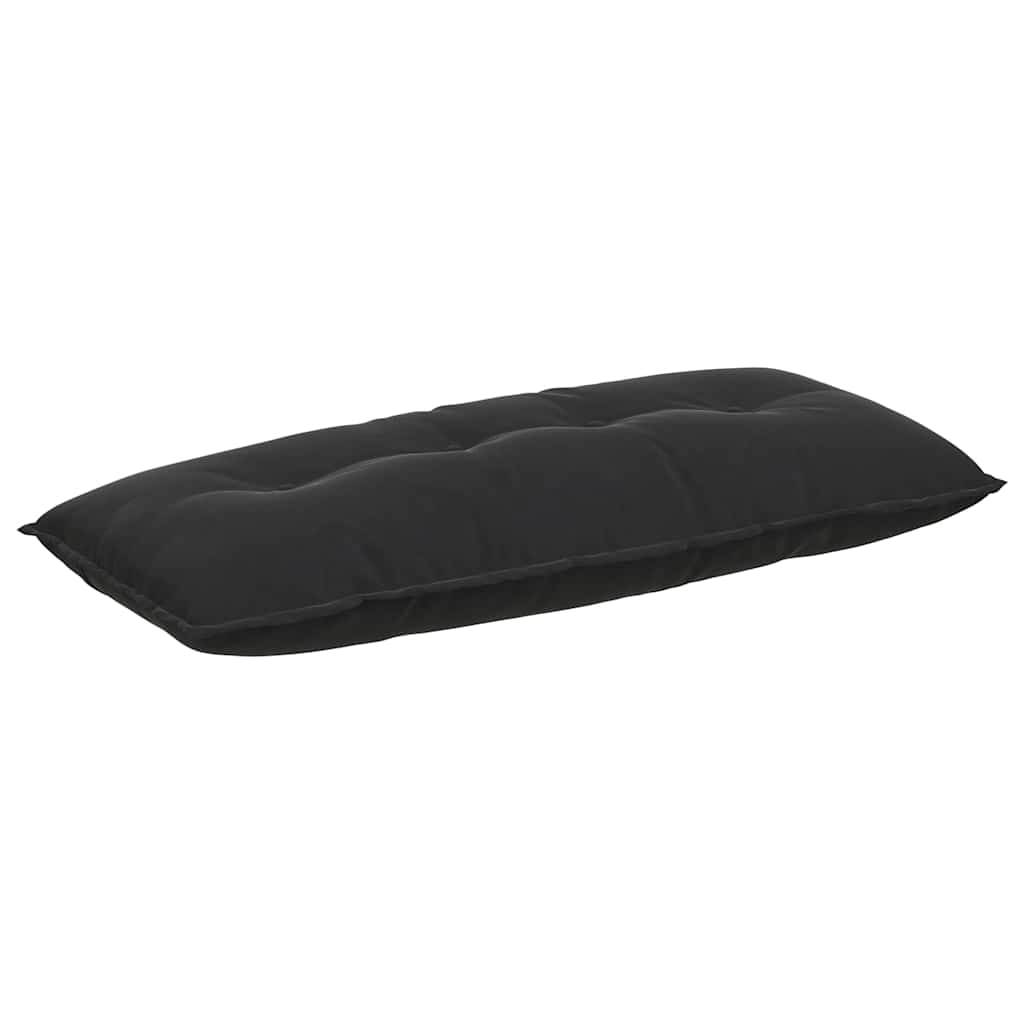Vidaxx Rückenkissen schwarz 120 x 50 cm Cordstoff