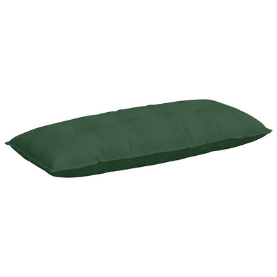 Vidaxx Rückenkissen Dschungelgrün 120 x 50 cm Cordstoff