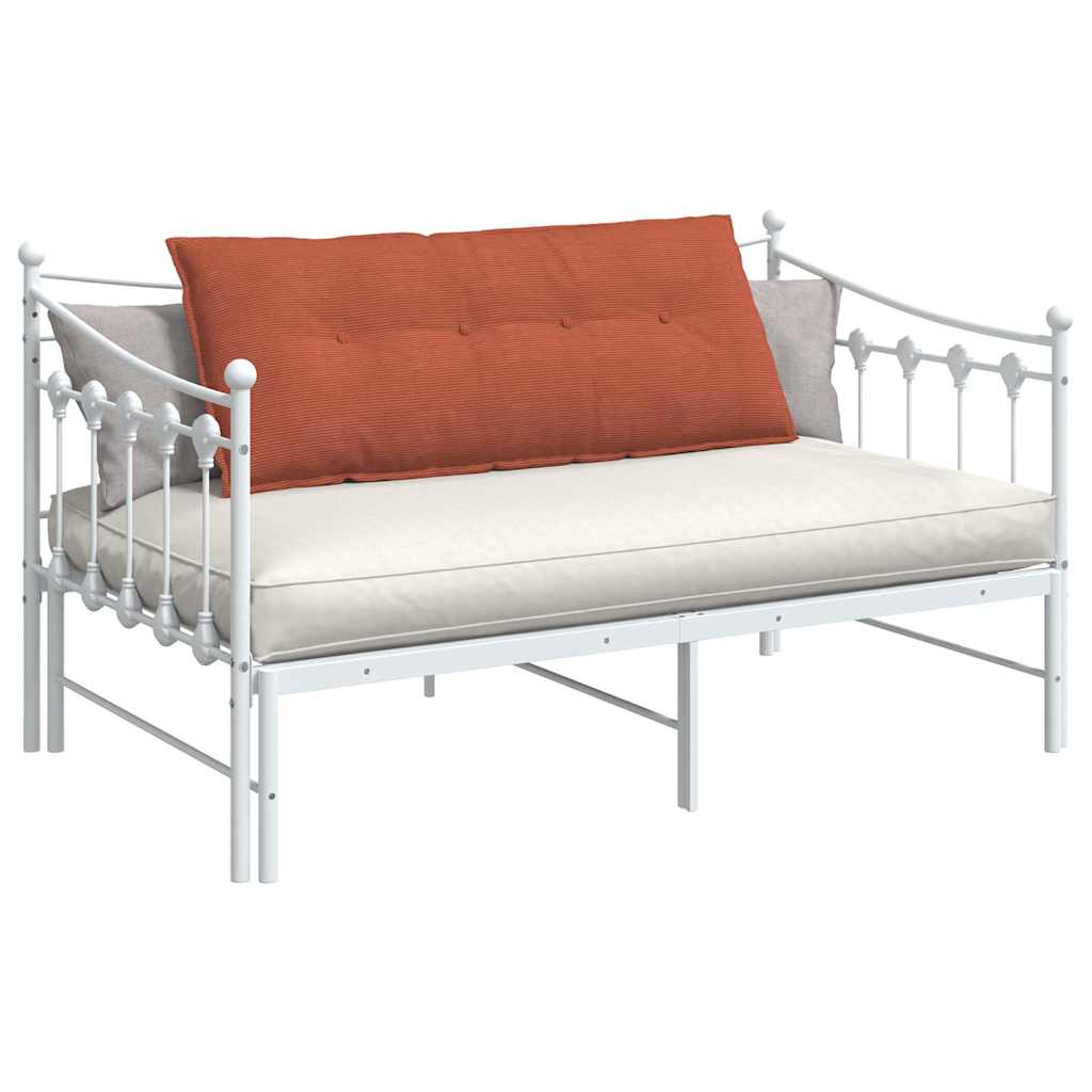 Vidaxx Rückenkissen rot-orange 120 x 50 cm Cordstoff