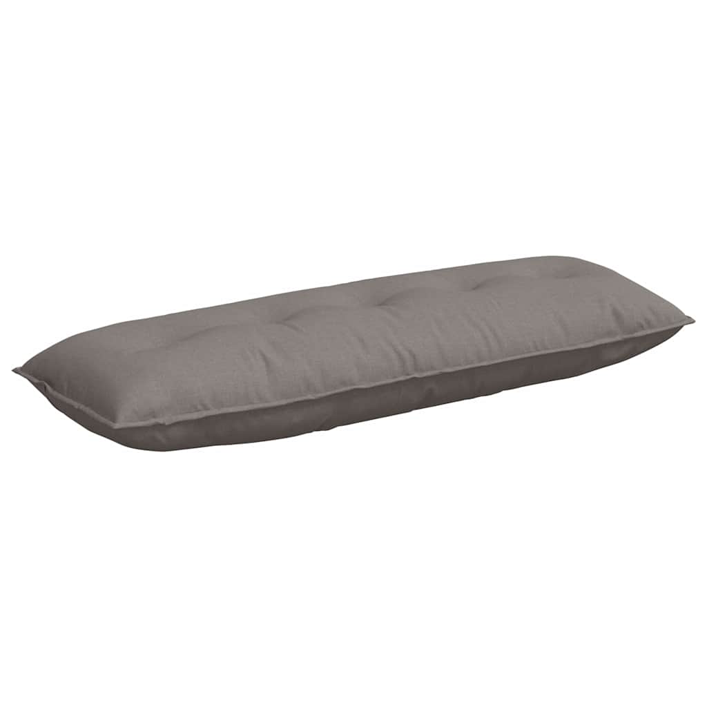 Vidaxx Rückenkissen Taupe 140 x 19 x 50 cm Stoff