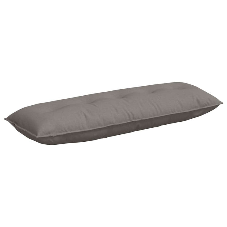 Vidaxx Rückenkissen Taupe 140 x 19 x 50 cm Stoff