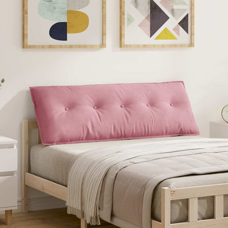 Vidaxx Rückenkissen rosa 140 x 50 cm Cordstoff