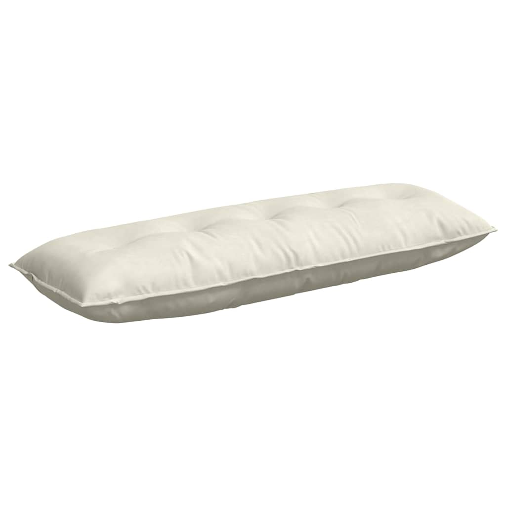 Vidaxx Rückenkissen Creme 140 x 50 cm Cordstoff