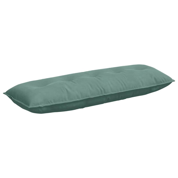 Vidaxl rugkussen zeegroen 140 x 50 cm cordstof
