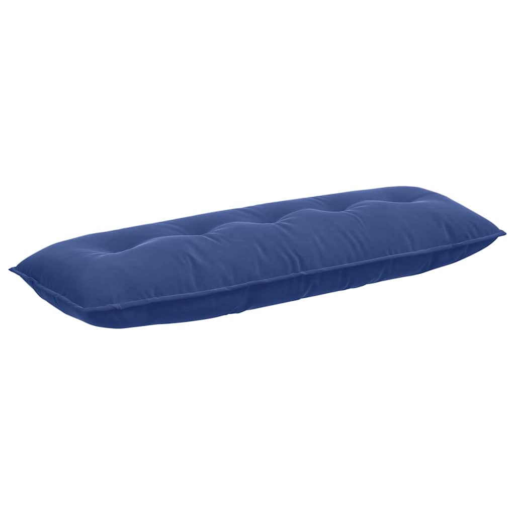 Vidaxx Rückenkissen Polizeiblau 140 x 50 cm Cordstoff