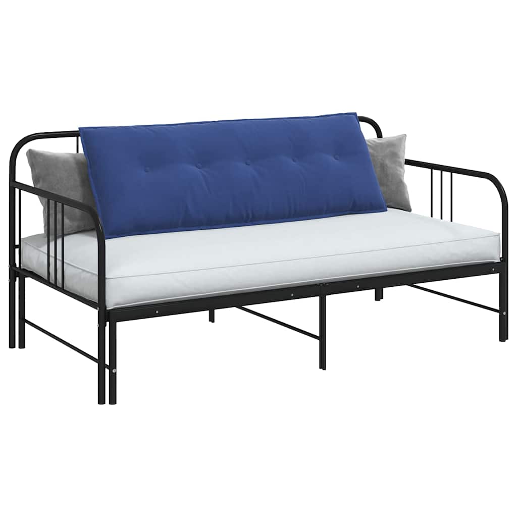 Vidaxx Rückenkissen Polizeiblau 140 x 50 cm Cordstoff
