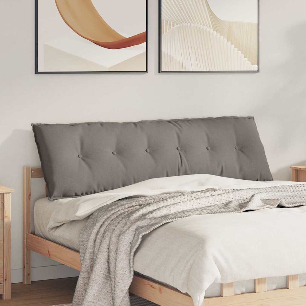 Vidaxx Rückenkissen Taupe 160 x 19 x 50 cm Stoff