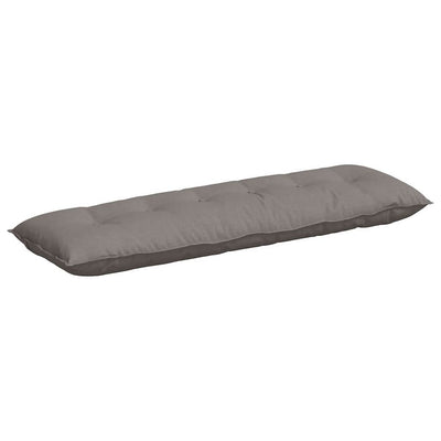 Vidaxx Rückenkissen Taupe 160 x 19 x 50 cm Stoff