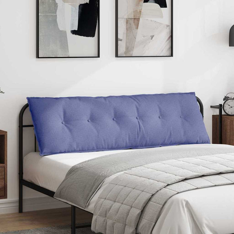 Vidaxx Rückenkissen Jeansblau 160 x 19 x 50 cm Stoff