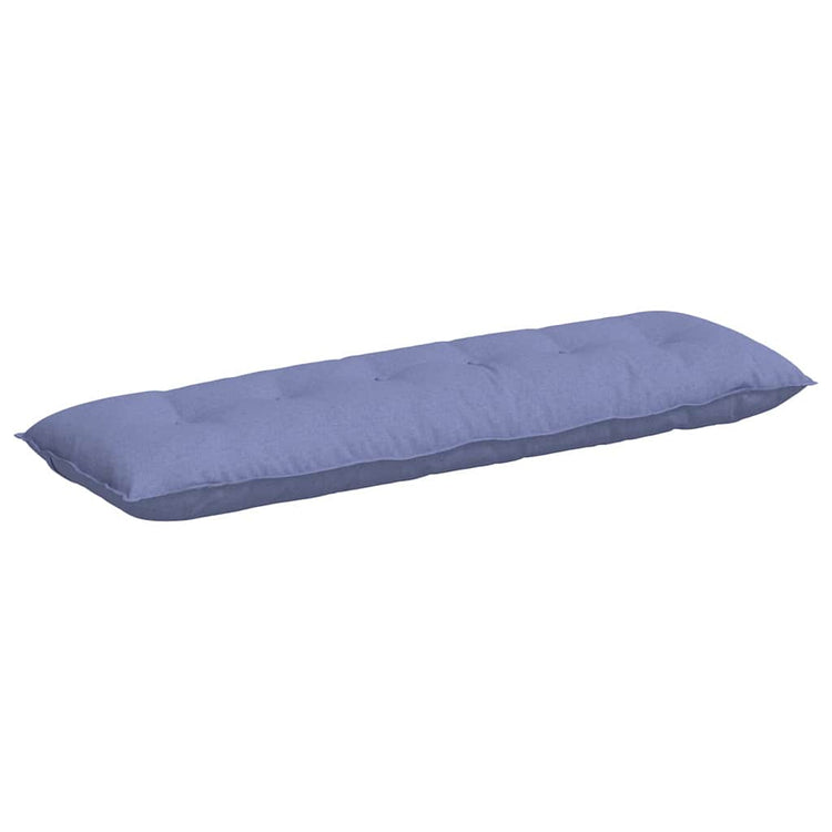 Vidaxx Rückenkissen Jeansblau 160 x 19 x 50 cm Stoff