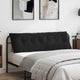 Vidaxx Rückenkissen Schwarz 160 x 50 cm Cordstoff