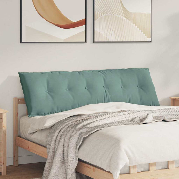 Vidaxx Rückenkissen Seegrün 160 x 50 cm Cordstoff