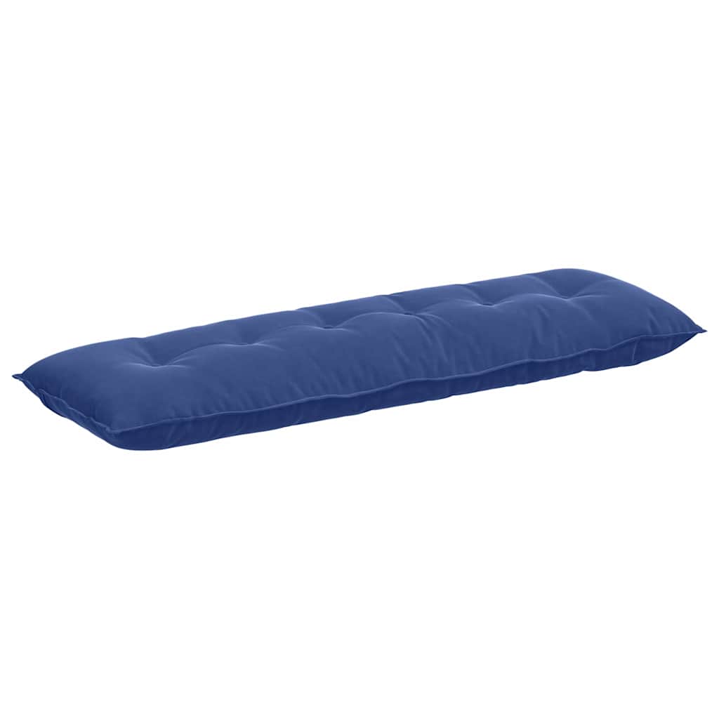Vidaxx Rückenkissen Polizeiblau 160 x 50 cm Cordstoff