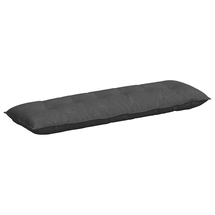 Vidaxx Rückenkissen dunkelgrau 160 x 50 cm Cordstoff