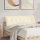 Vidaxx Rückenkissen Creme 160 x 50 cm Cordstoff
