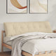 Vidaxx Rückenkissen Creme 180 x 19 x 50 cm Stoff
