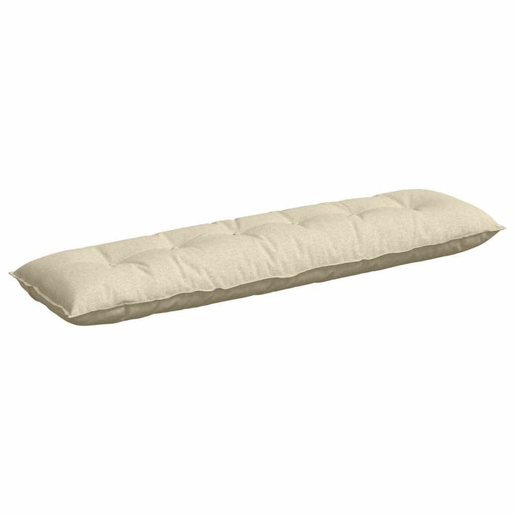 Vidaxx Rückenkissen Creme 180 x 19 x 50 cm Stoff
