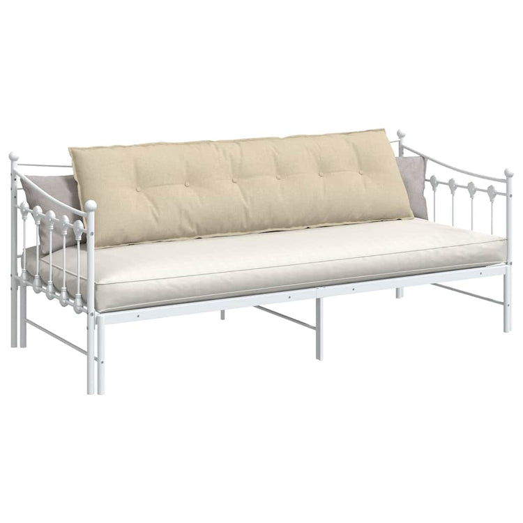 Vidaxx Rückenkissen Creme 180 x 19 x 50 cm Stoff