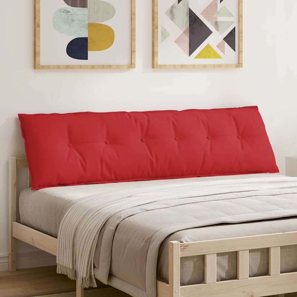 Vidaxx Rückenkissen rot 180 x 19 x 50 cm Stoff